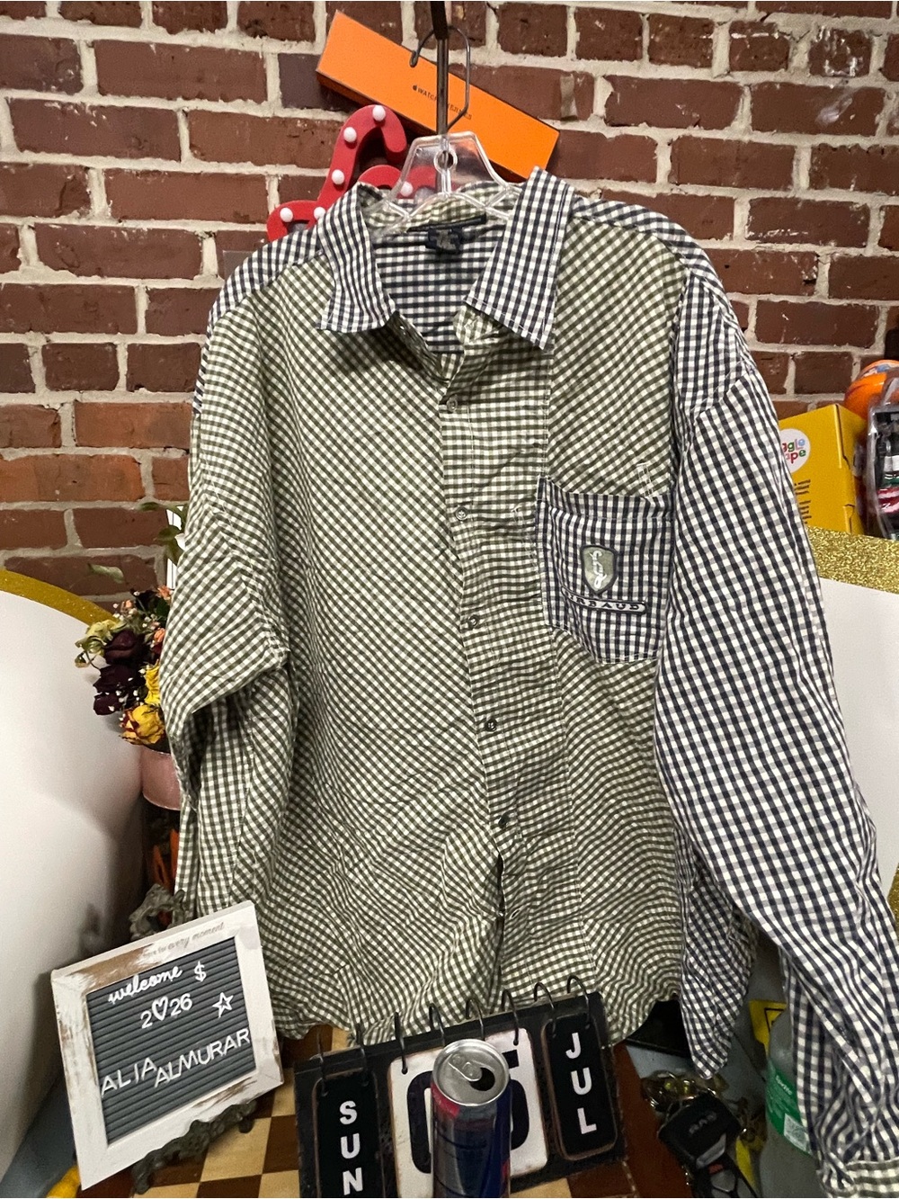 Vtg stripe shirt Marithé + François Girbaud